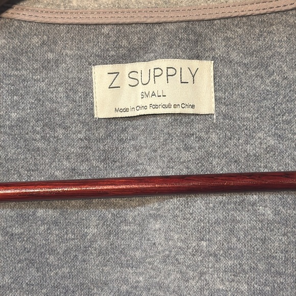 Z Supply Gray Olivia Whipstitch Jacket - Picture 12 of 13